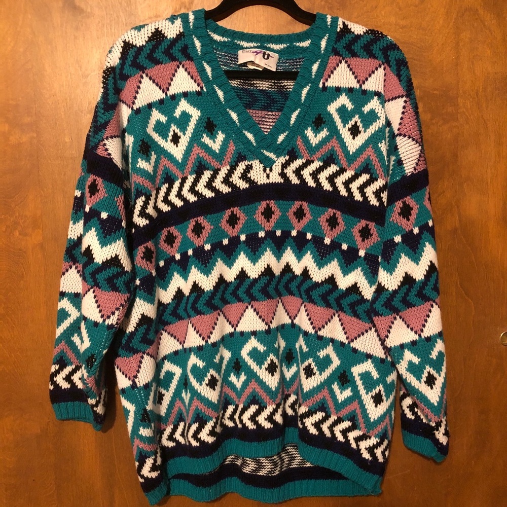 Vintage "Grandpa" Sweater One Size